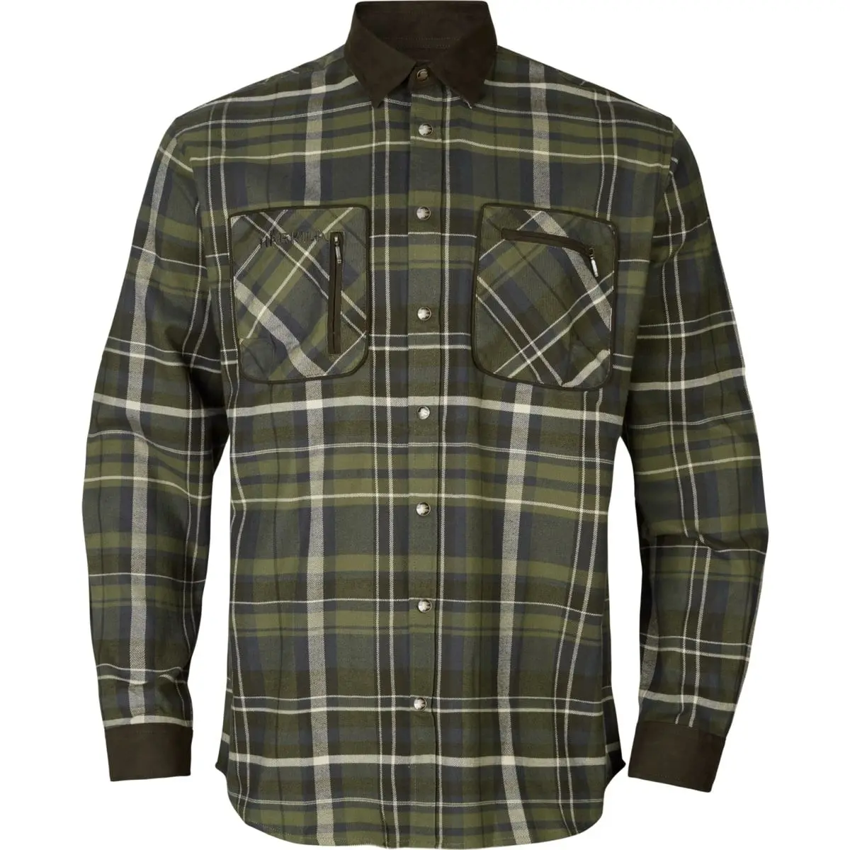 Härkila Men's Pajala Shirt Olive Check