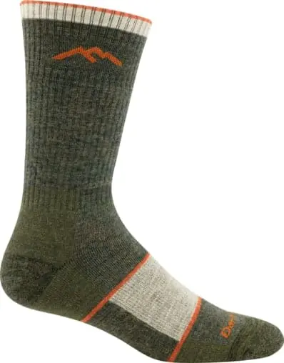 Darn Tough Men's Hiker Boot Sock Full Cushion Olive
