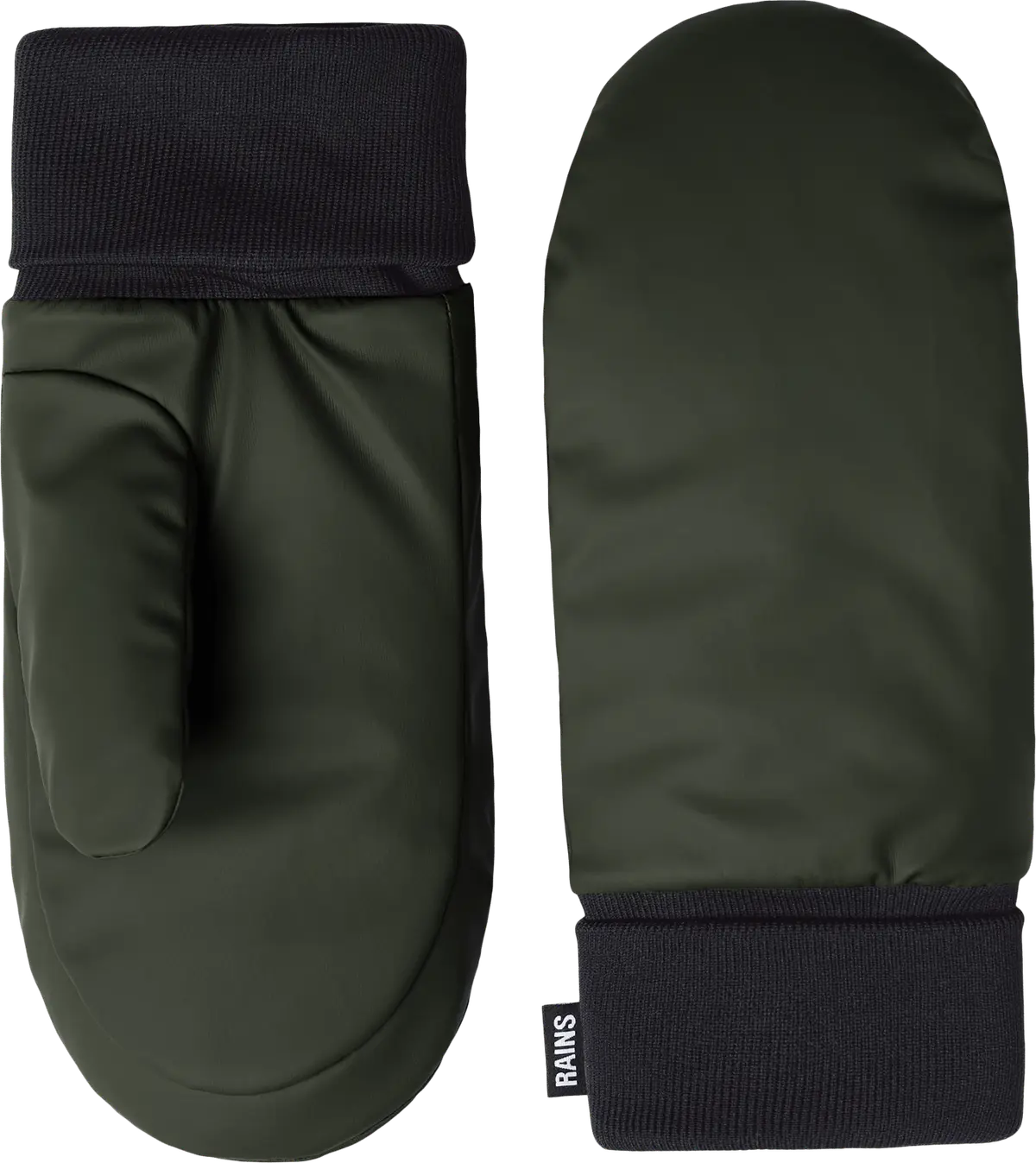 Rains Puffer Mittens Green