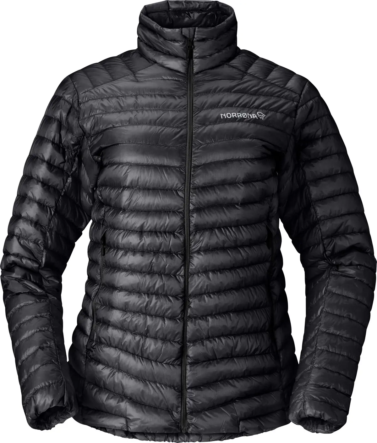 Norrøna Women's Trollveggen Down800 Super Light Jacket Caviar Black
