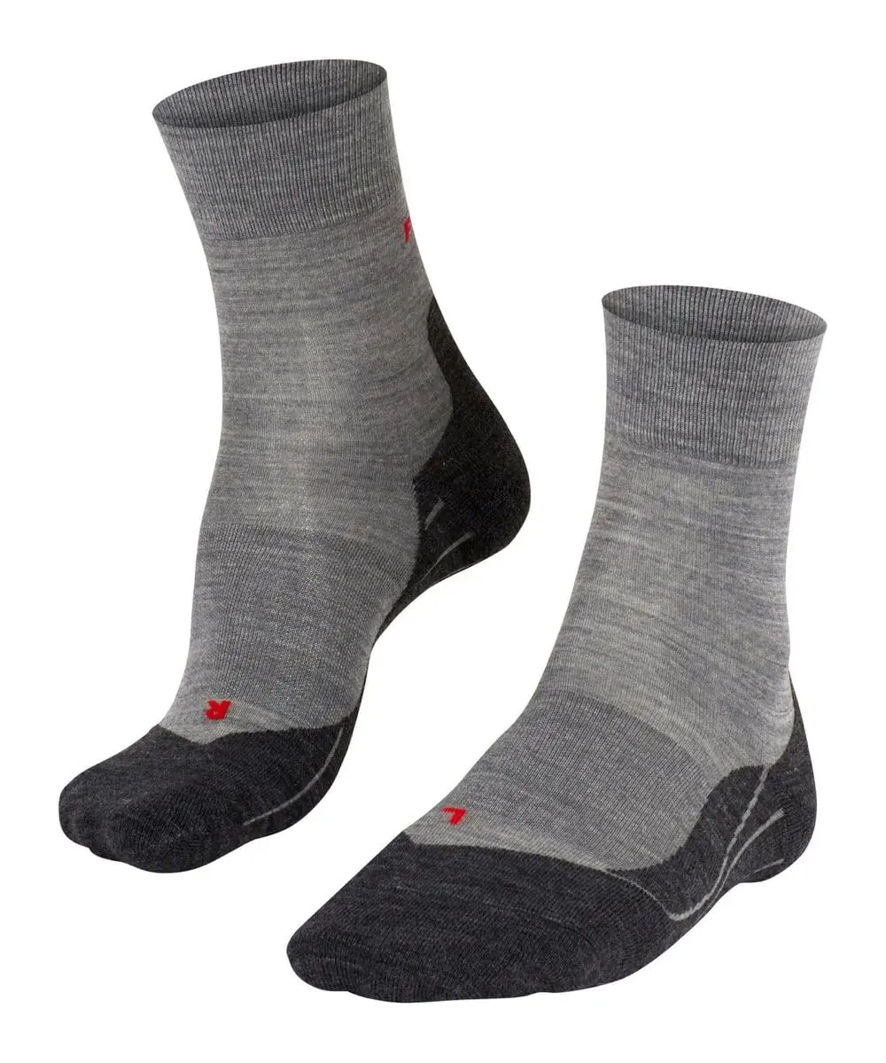 Falke Ru4 ull dame Light Grey Mel.
