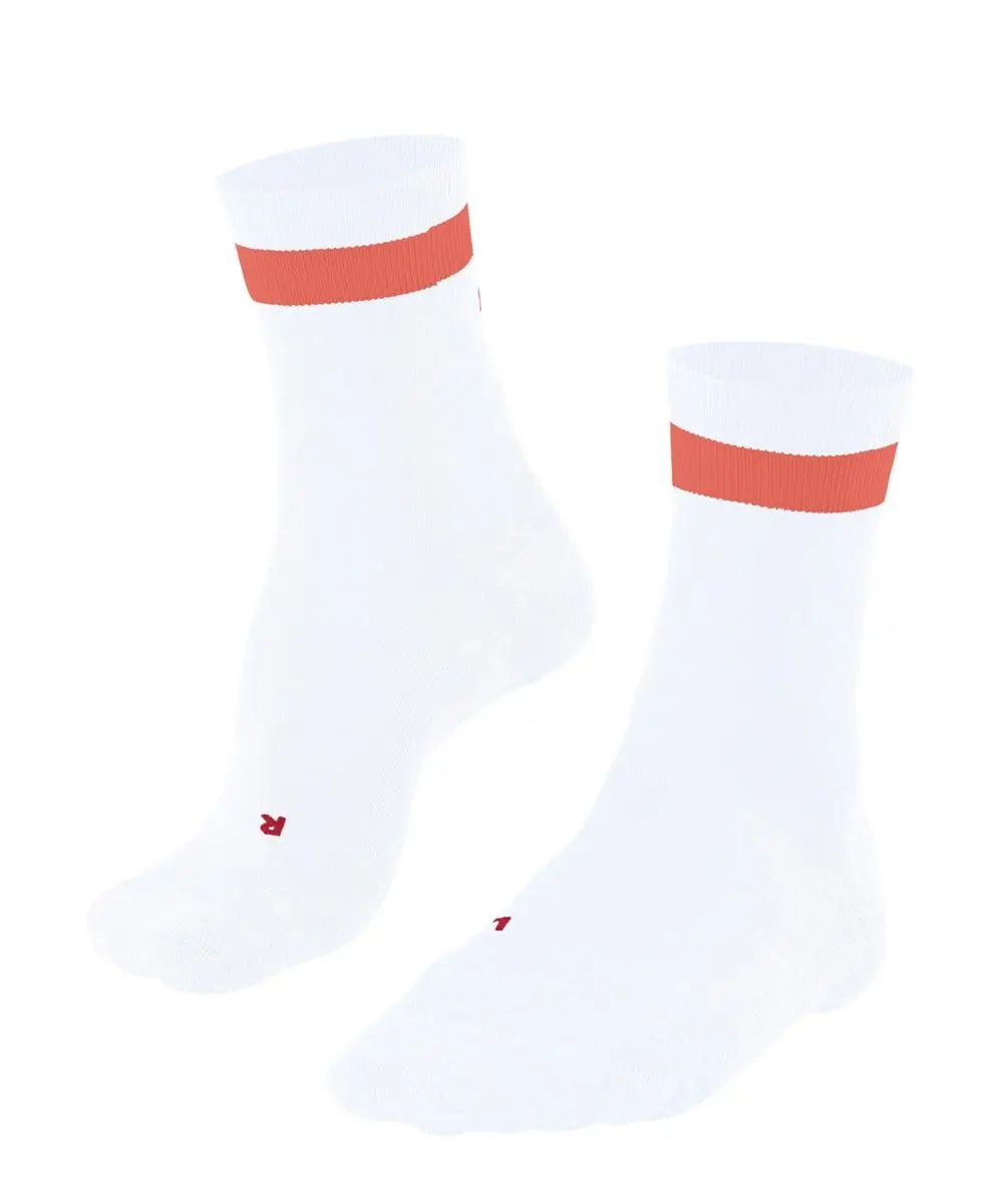 Falke Women's RU4 Endurance Running Socks White-coral