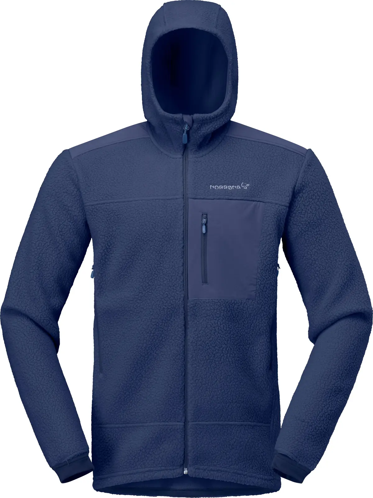 Norrøna Men's Trollveggen Warm3 Zip Hood Indigo Night