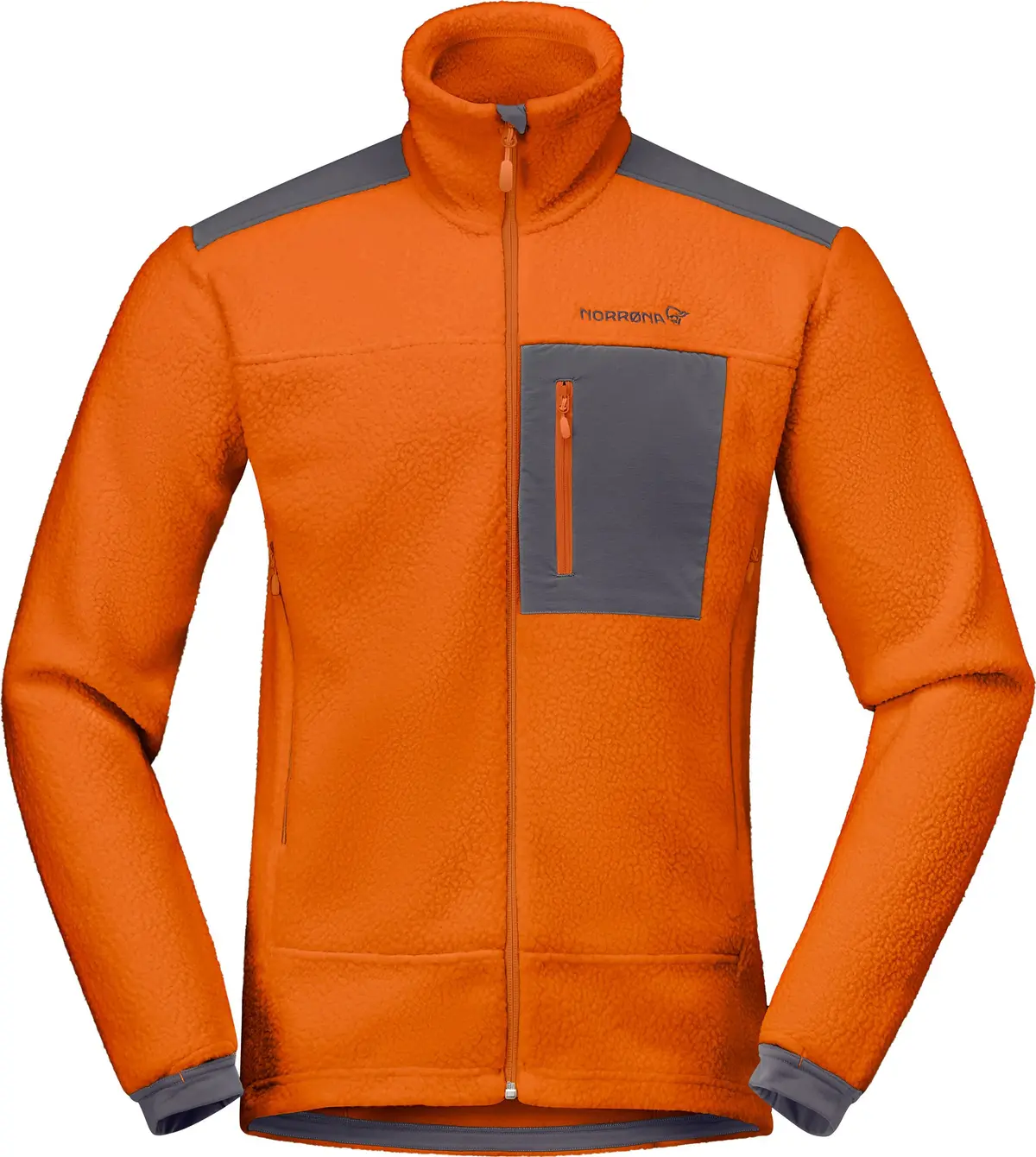 Norrøna Men's Trollveggen Warm3 Jacket Gold Flame