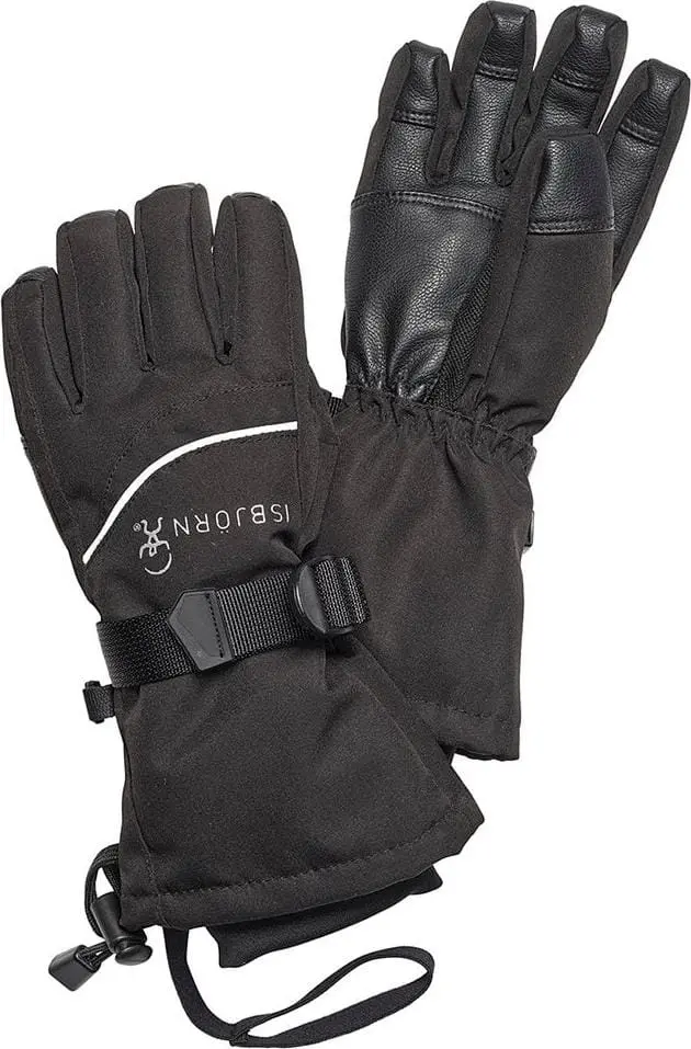 Isbjörn of Sweden Tundra Finger Glove Kids Black