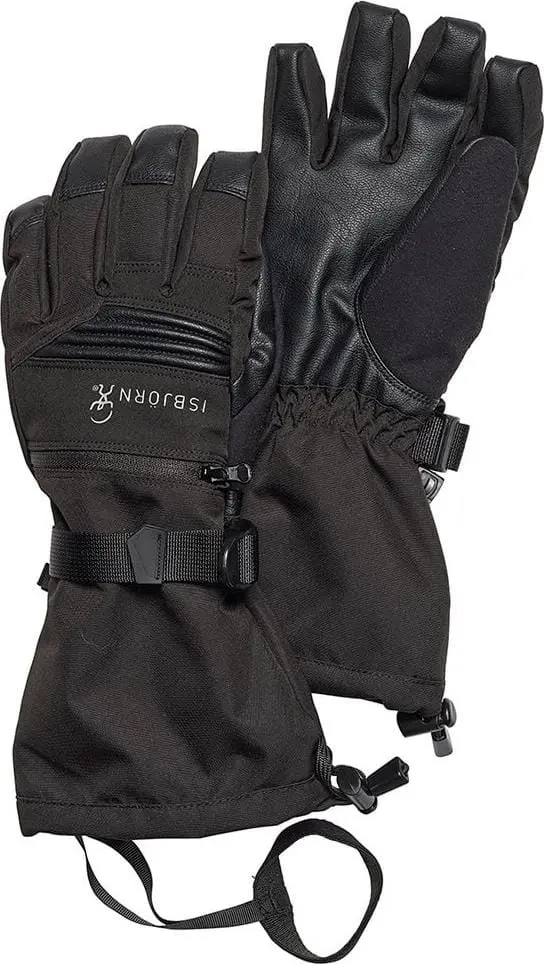 Isbjörn of Sweden Expedition Finger Glove Teens Black