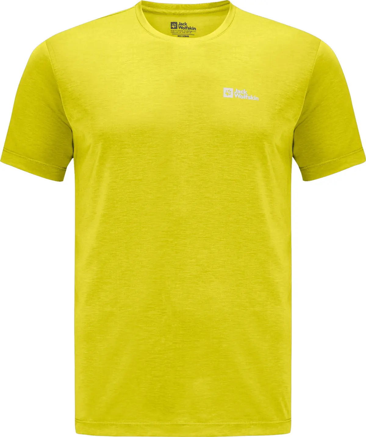 Jack Wolfskin Men's Vonnan Shortsleeve Tee Chartreuse