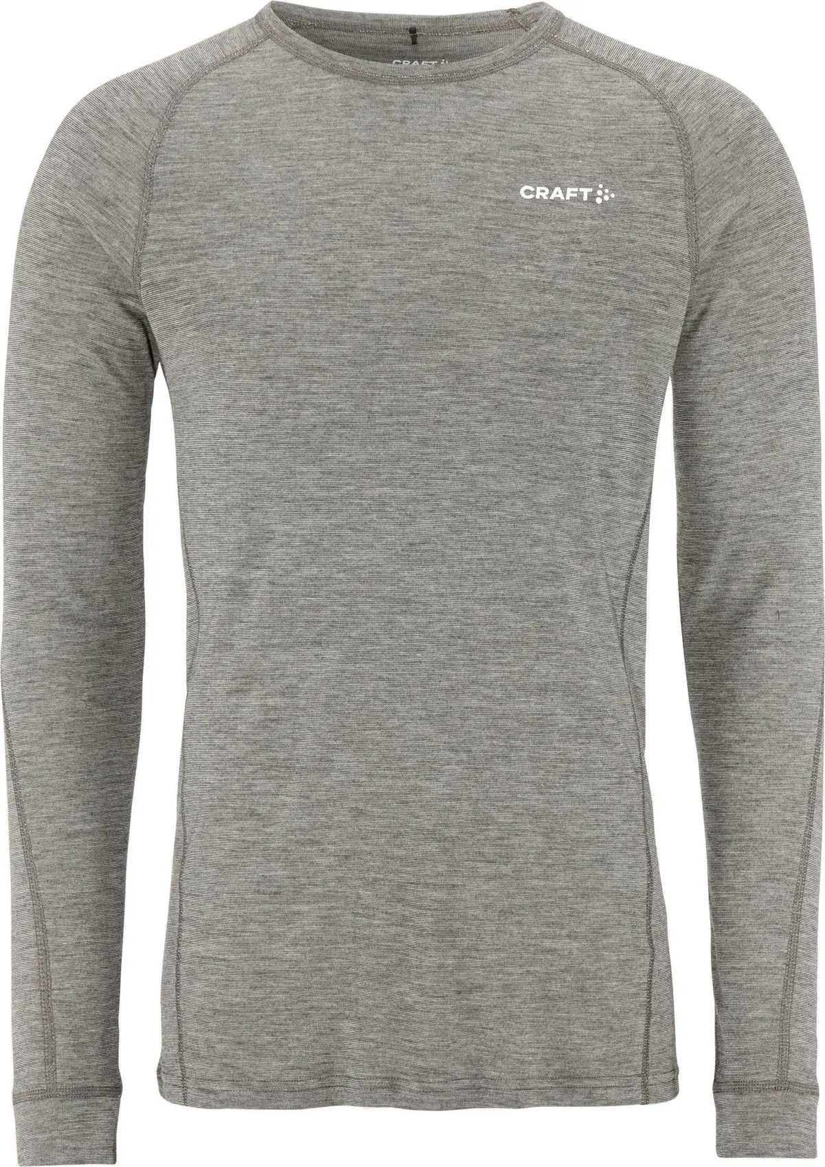 Craft Men's Core Wool Merino Set Dark Grey Melange
