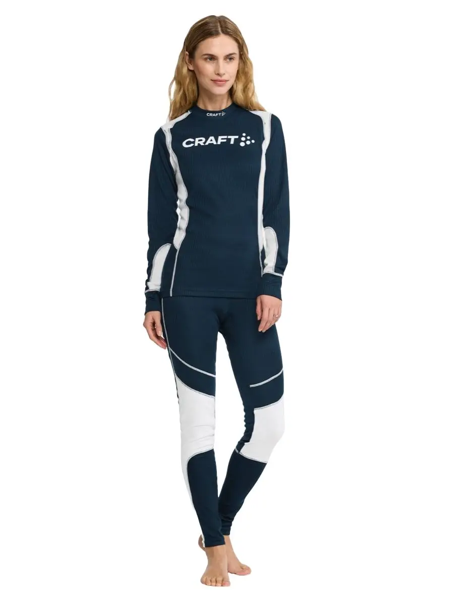 Craft NOR Baselayer Set W Blaze-White