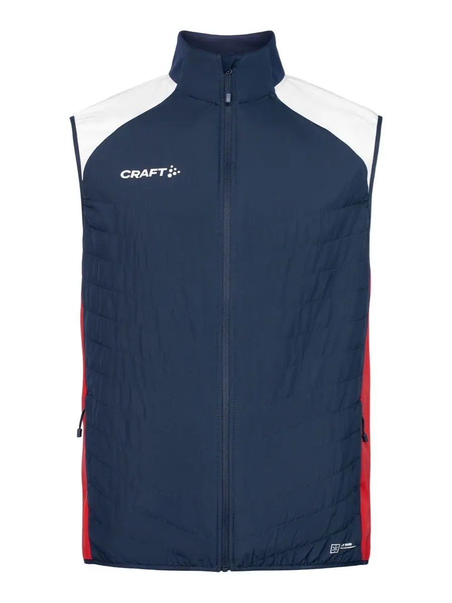 Craft NOR Adv Craft Nordic Ski Club Vest M Blaze-White