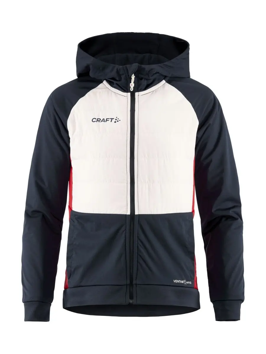 Craft NOR ADV Thermal Hood XC Jacket JR Blaze/Bright Red