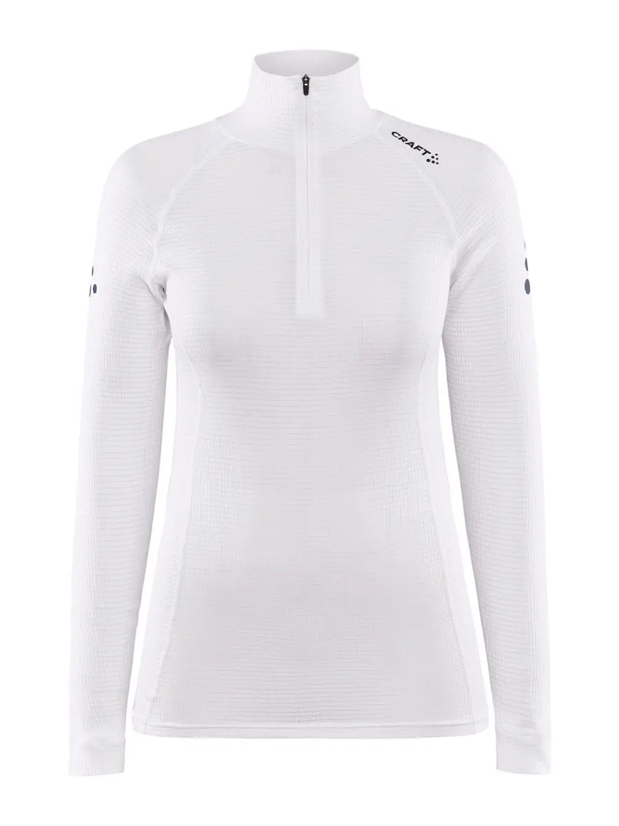 Craft NOR Pro Wool Extreme X Half Zip LS W White/blaze