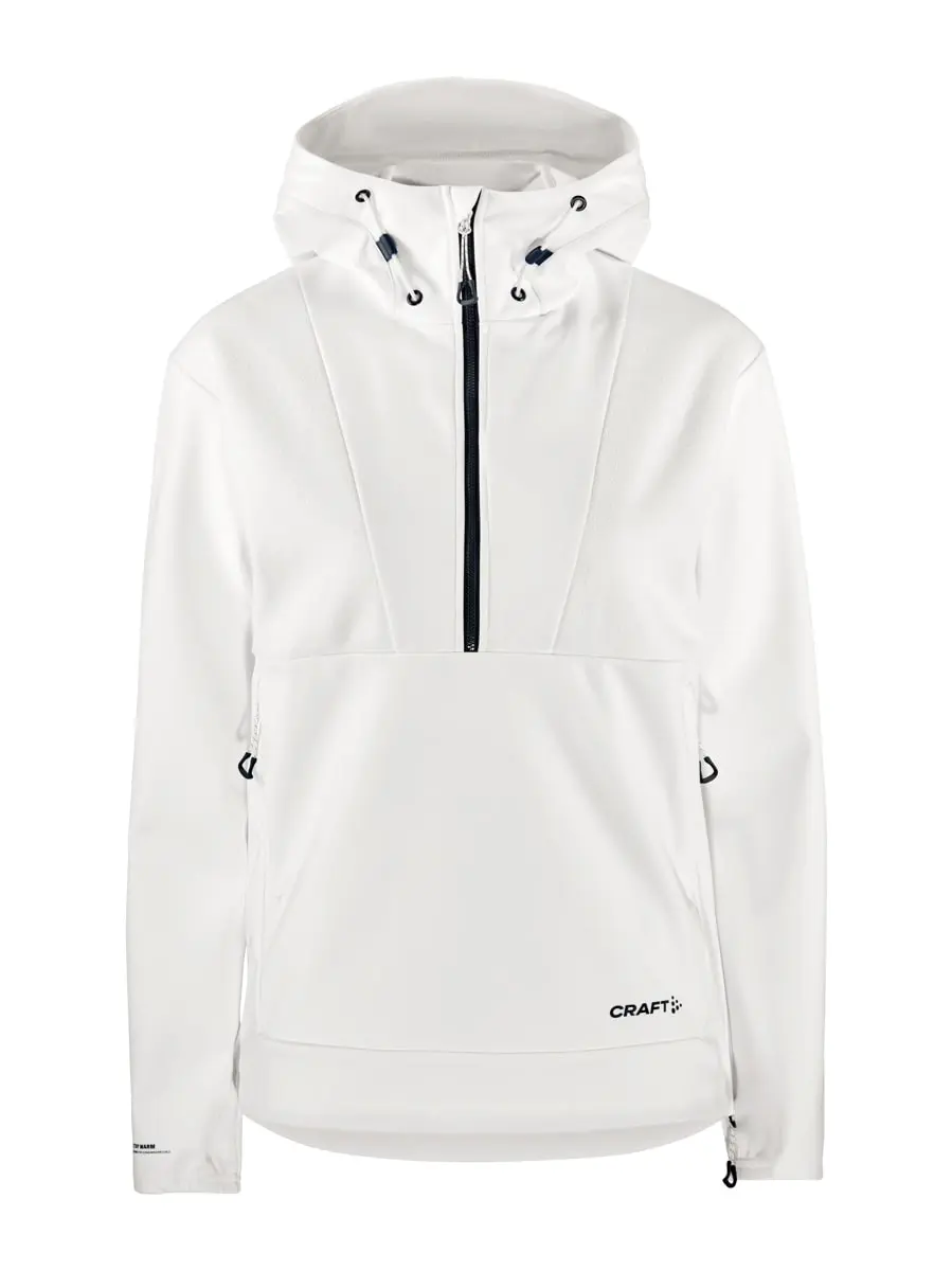 Craft Nor Adv Backcountry Anorak W White/Blaze