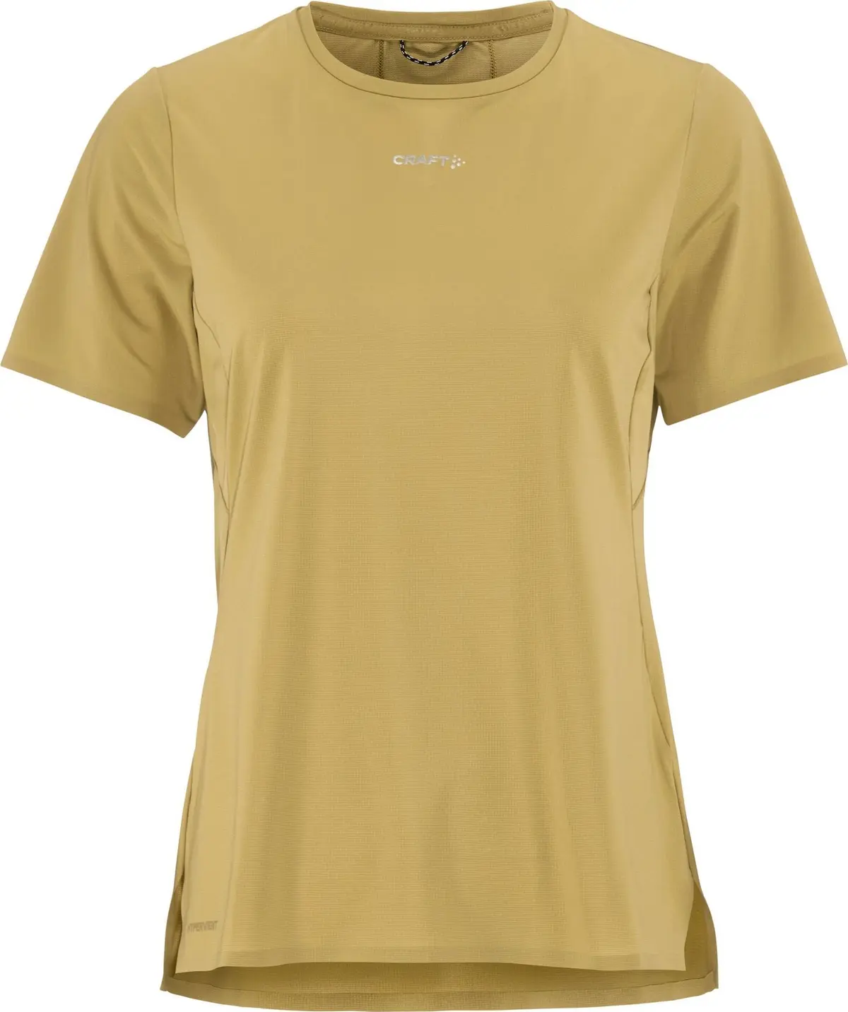 Craft Women's Pro Trail Shotsleeve Tee 2 Khaki