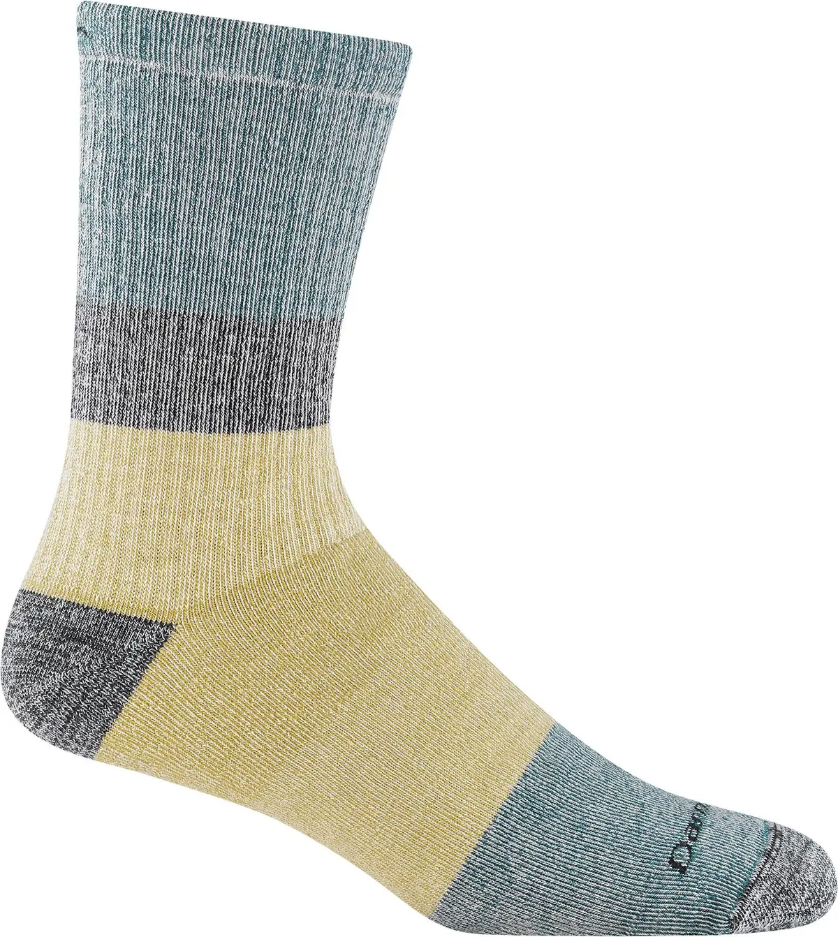 Darn Tough Men's Mountaineering Micro Crew Extra Cushion Geyser