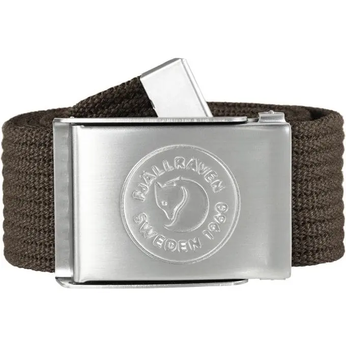 Fjällräven Unisex 1960 Logo Belt Dark Olive