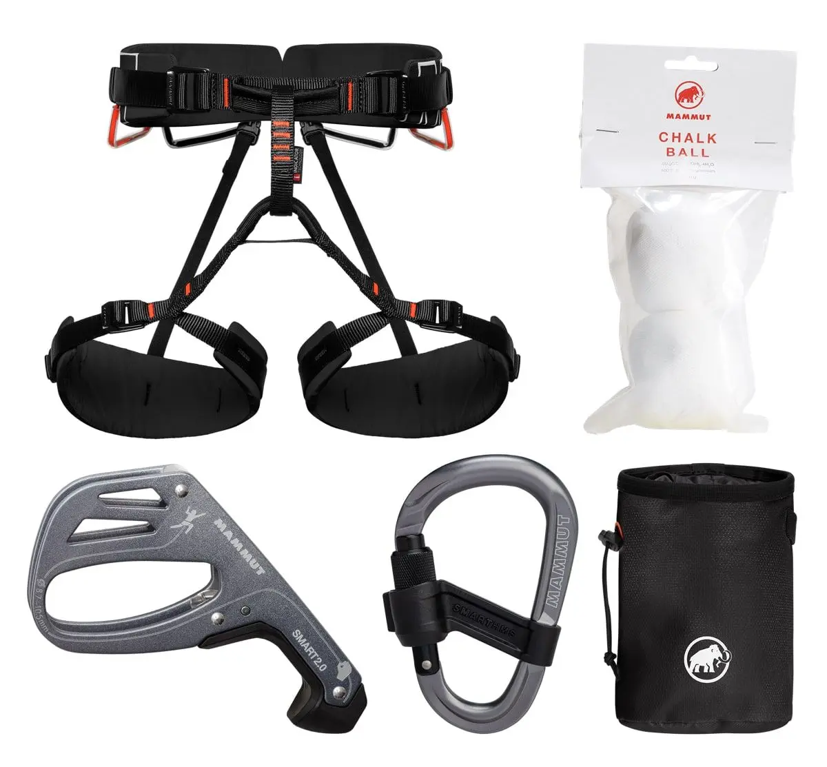 Mammut 4 Slide & Smart Climbing Package Neutral