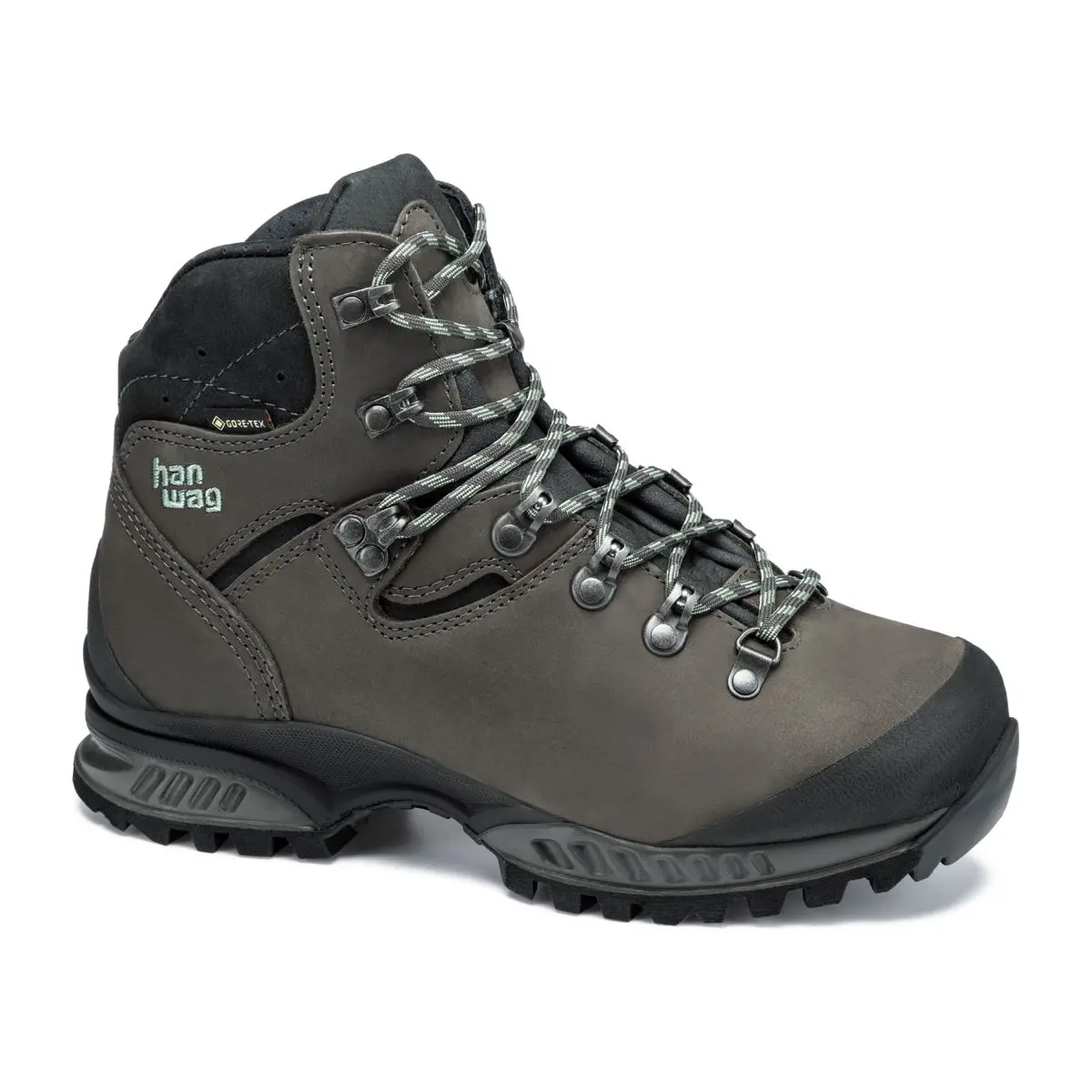 Hanwag Women's Tatra II Wide Lady Gore-Tex Asphalt-mint