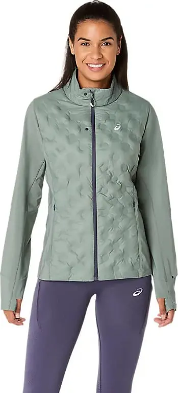 Asics Women's Road Winter Jacket Monument Blue