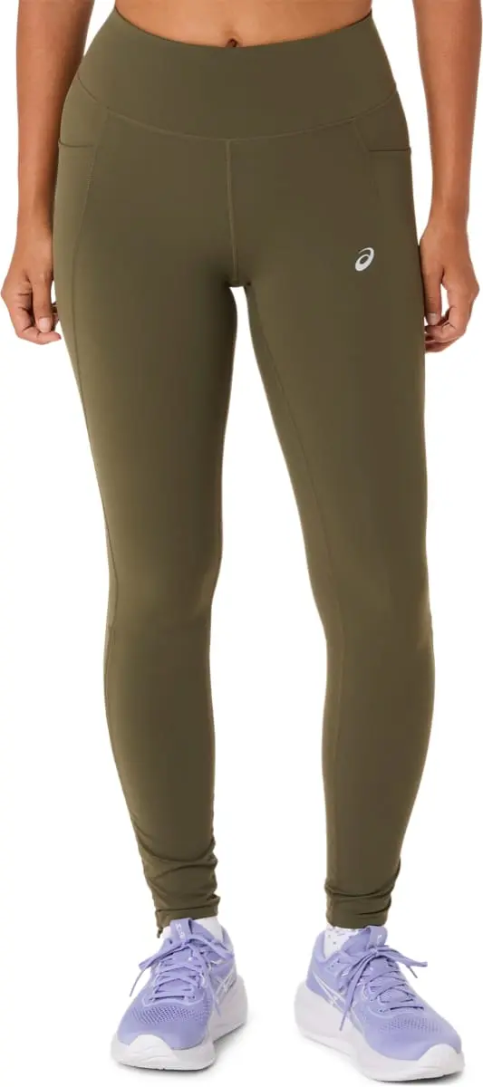 Asics Wms Nagino Run Adjustable Tight Dark Olive