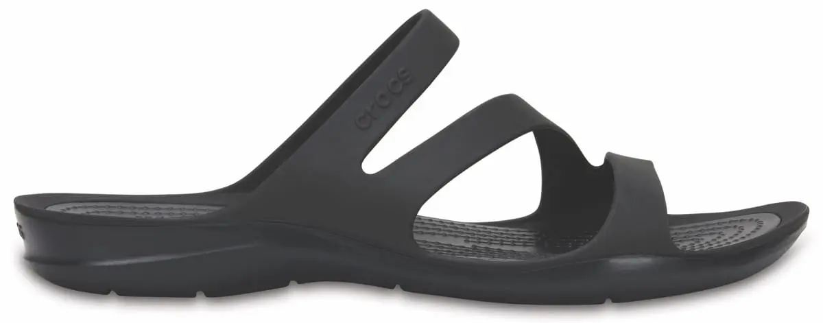 Crocs Women's Swiftwater Sandal Black/Black