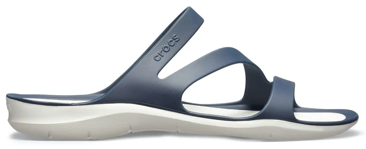 Crocs Women's Swiftwater Sandal Navy/White