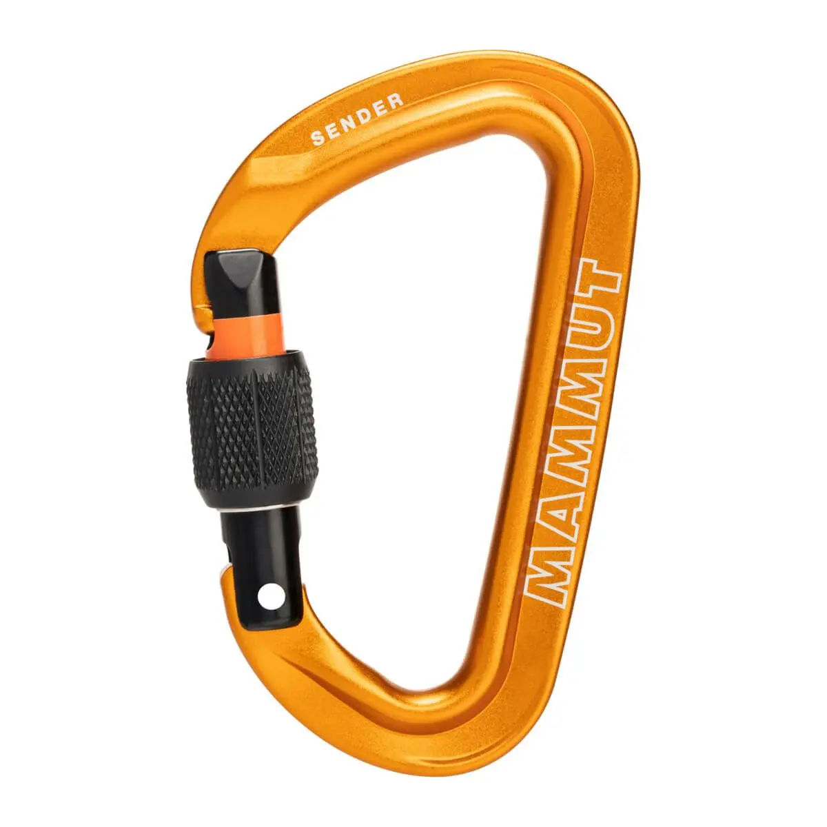Mammut Sender Screwgate Carabiner Screw Gate/Gold