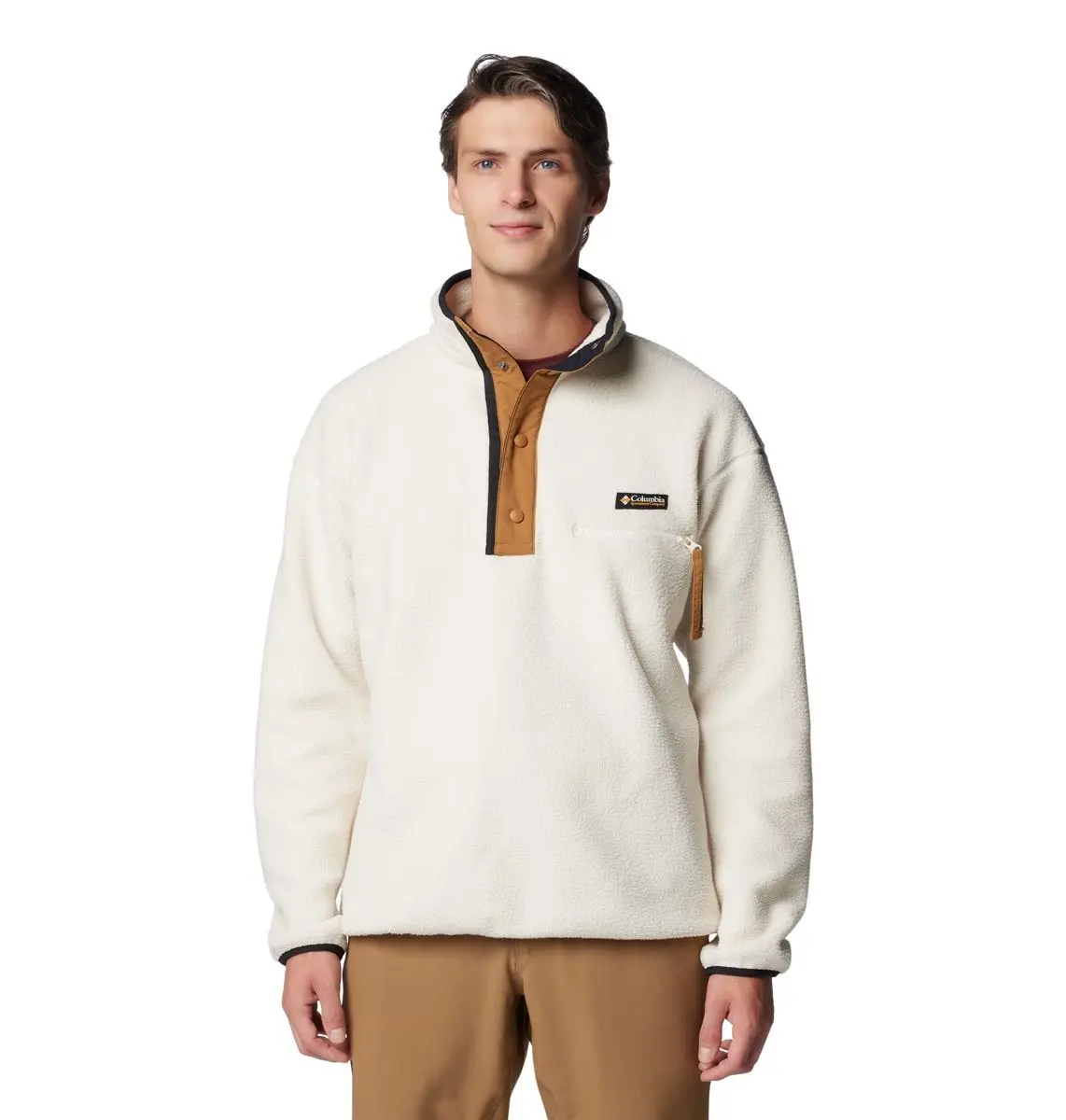Columbia Helvetia II Half Snap Fleece Chalk