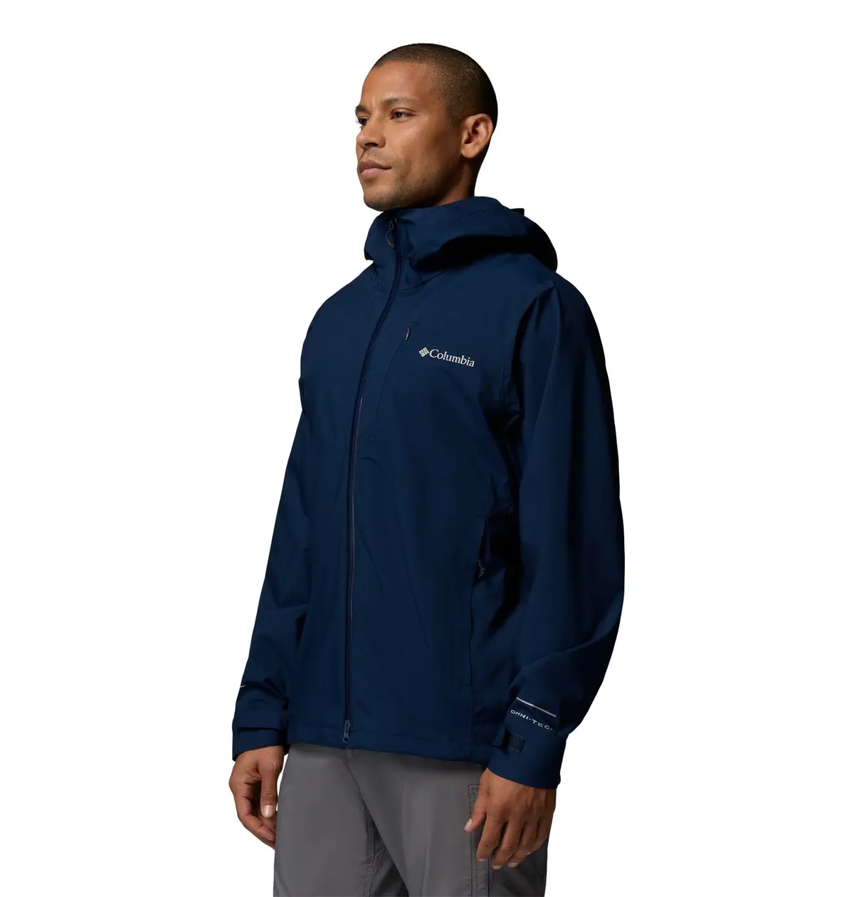 Columbia Men's Trailborne 2.5L Packable Waterproof Jacket Collegiate Navy