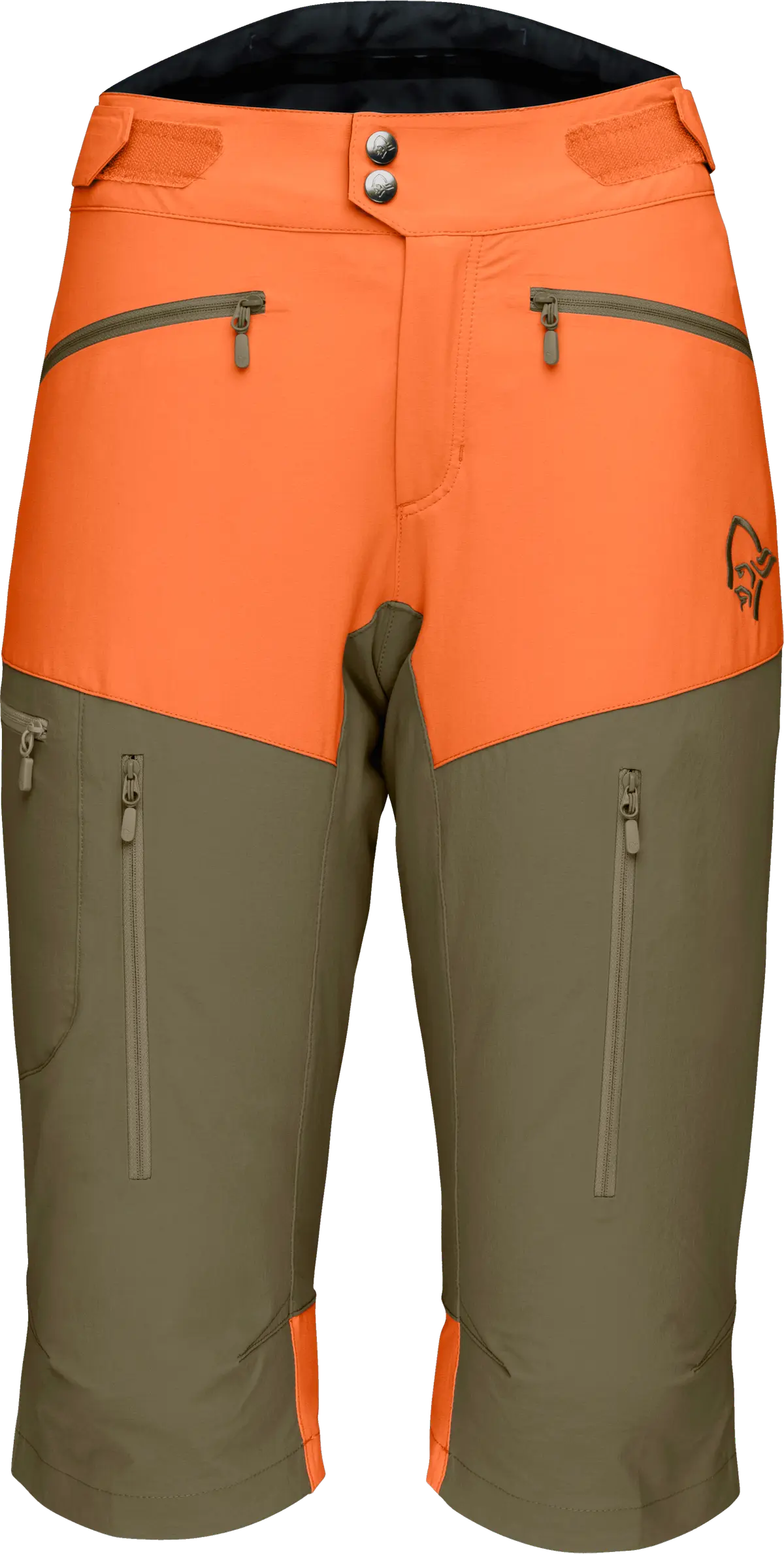 Norrøna Women's Fjørå Flex1 Shorts Orange Alert