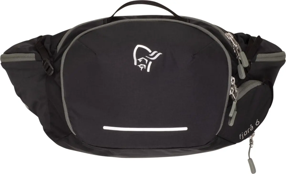 Norrøna Fjørå Econyl195 6L Hip Pack Caviar