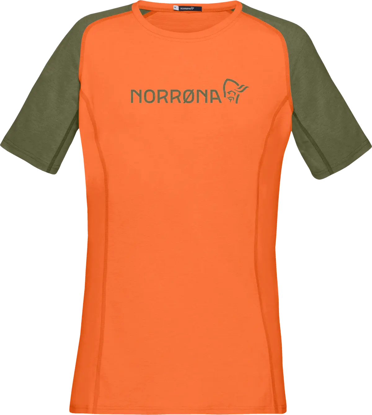 Norrøna Women's Fjørå Equaliser Lightweight T-Shirt Orange Alert