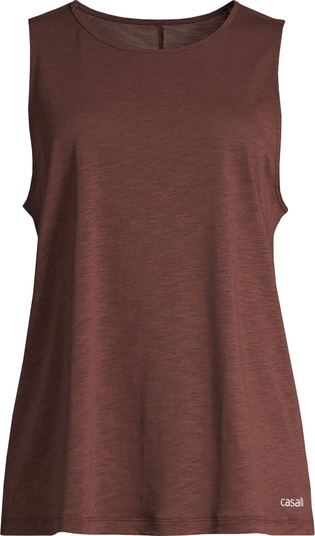 Casall Women's Soft Texture Tank Dark Brown