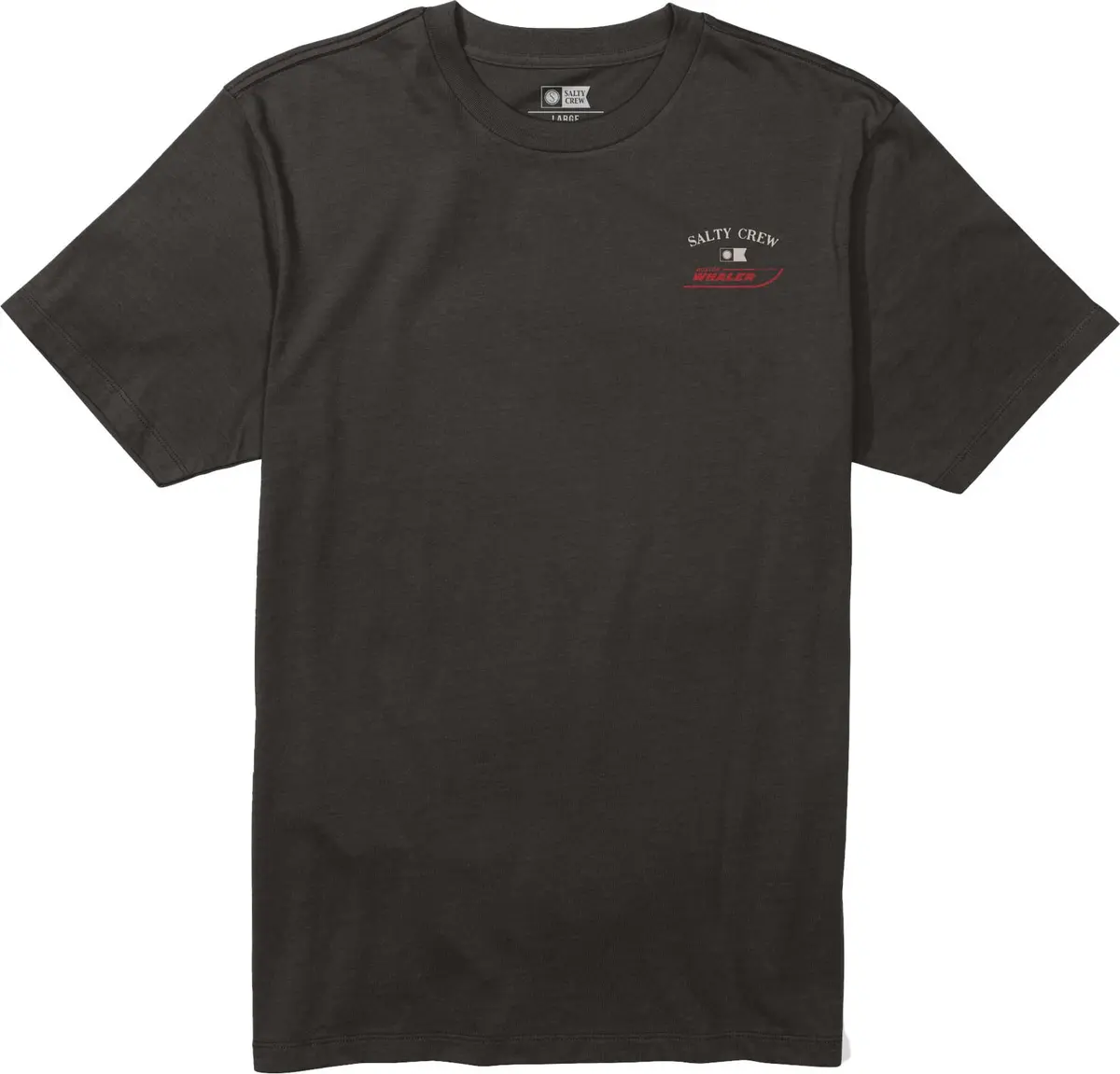 Salty Crew Men's Whaler Icon Ss Tee Black