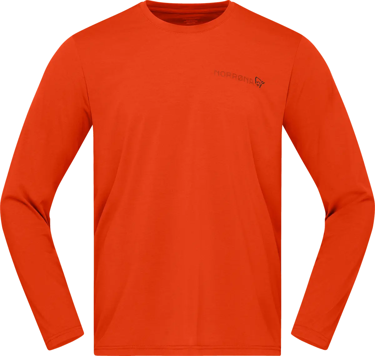Norrøna Men's Femund Tech Long Sleeve Pureed Pumpkin