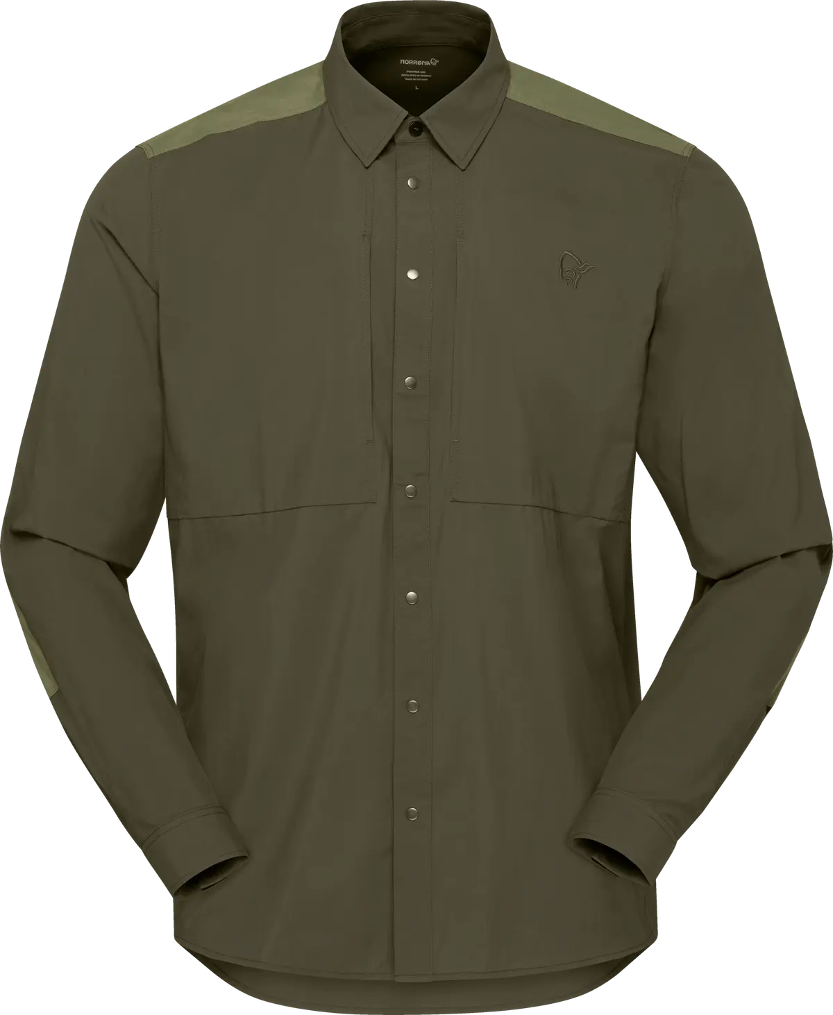 Norrøna Men's Femund Light Shirt Olive Night