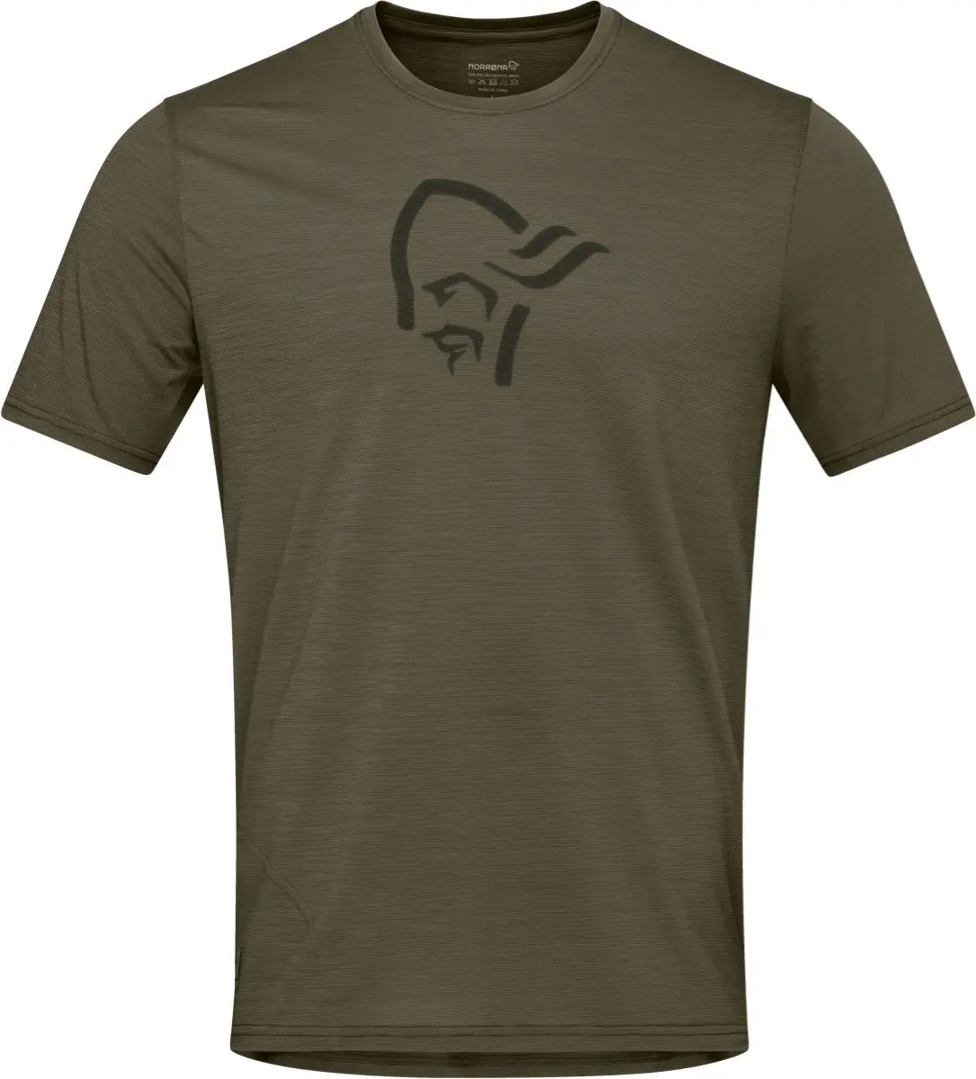 Norrøna Femund Equaliser Merino T- Shirt M'S Olive Night