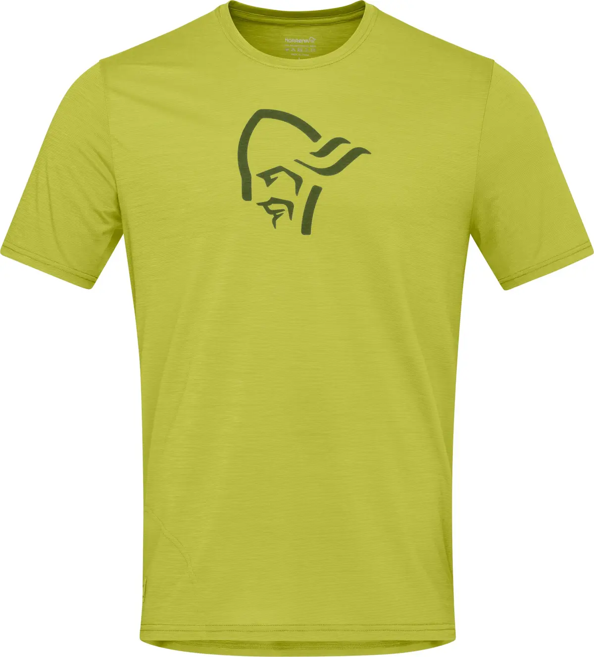 Norrøna Femund Equaliser Merino T- Shirt M'S Golden Lime
