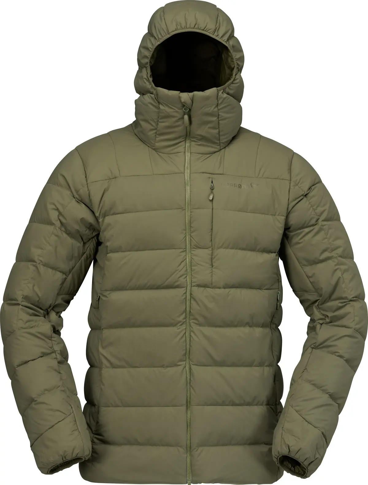 Norrøna Men's Femund Down700 Zip Hood Olive Night