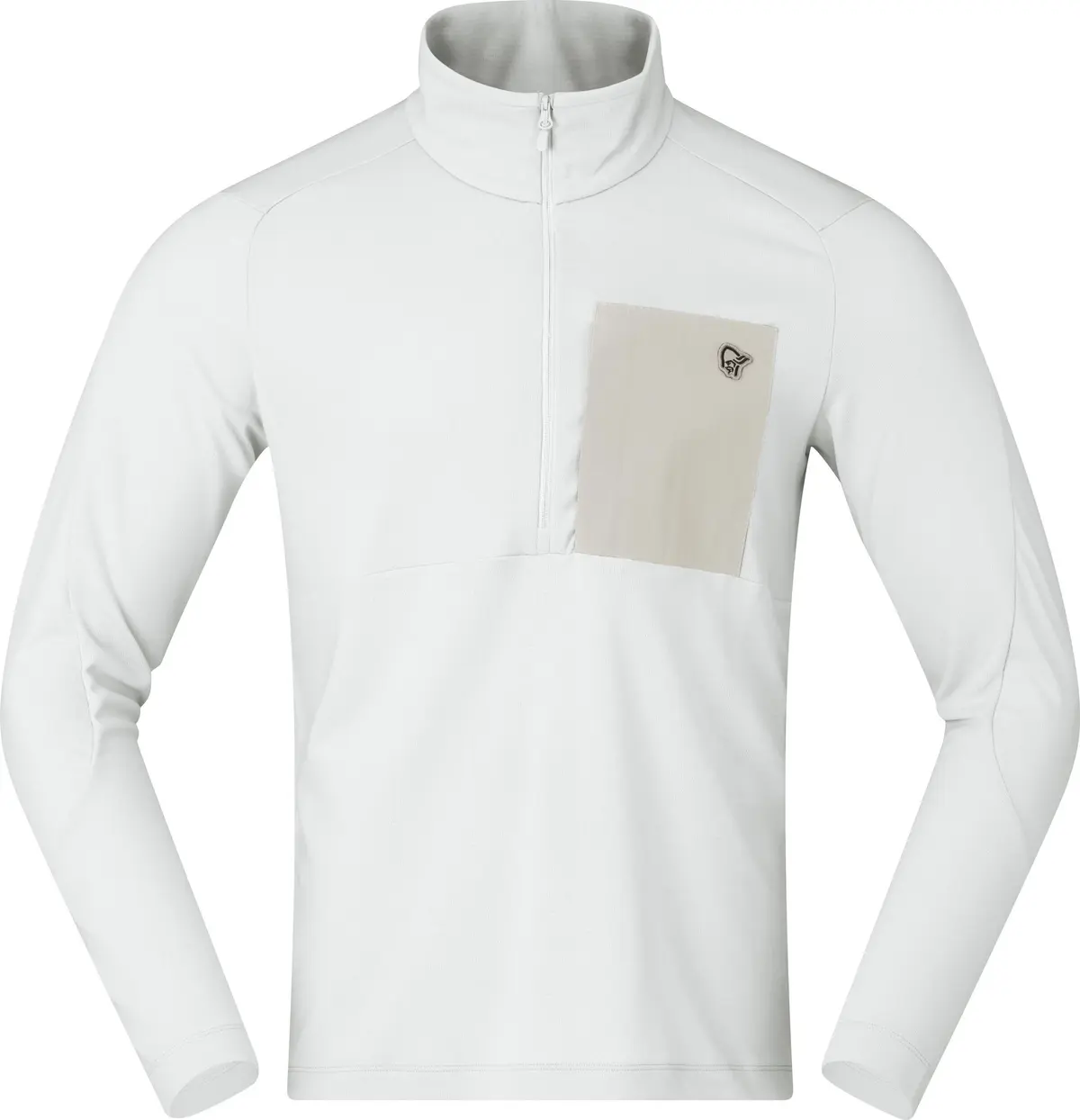 Norrøna Femund Warm1 Half-Zip M'S Snow White