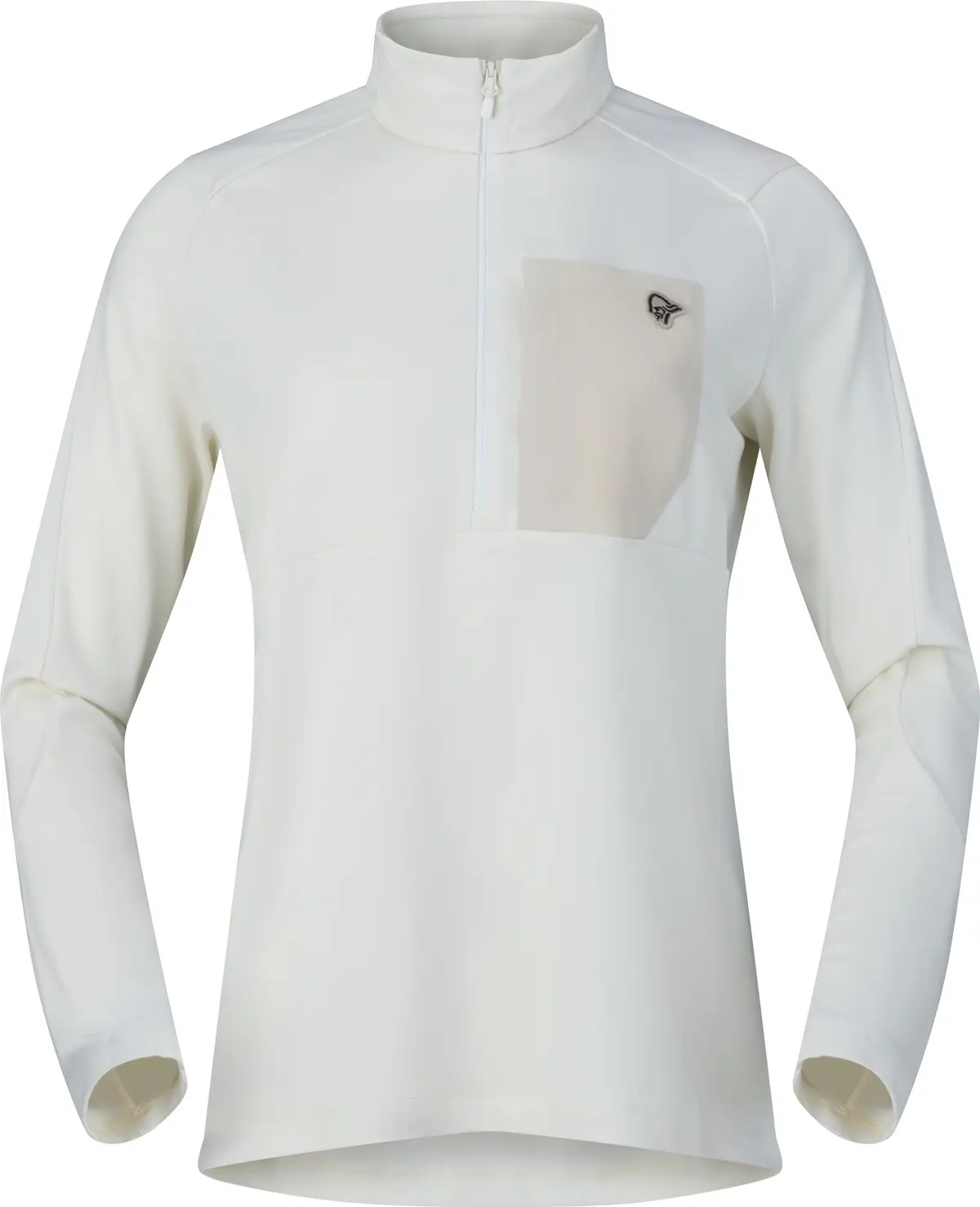 Norrøna Femund Warm1 Half-Zip W'S Snow White