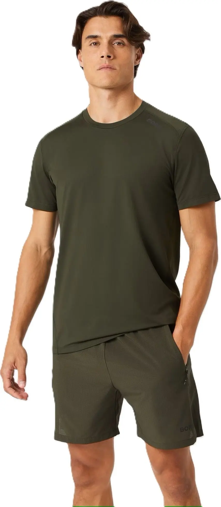 Björn Borg Men's Borg Athletic T-Shirt Forest Night