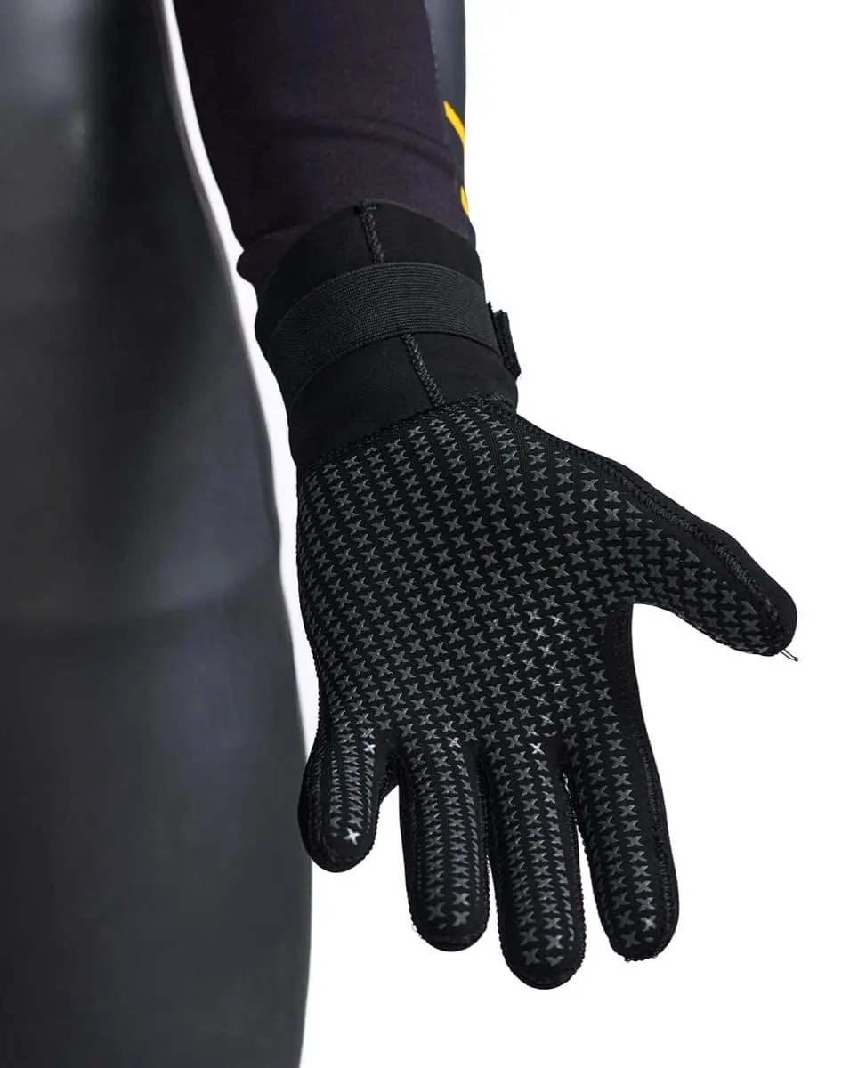 2XU Propel Neoprene Gloves Black/Ambition