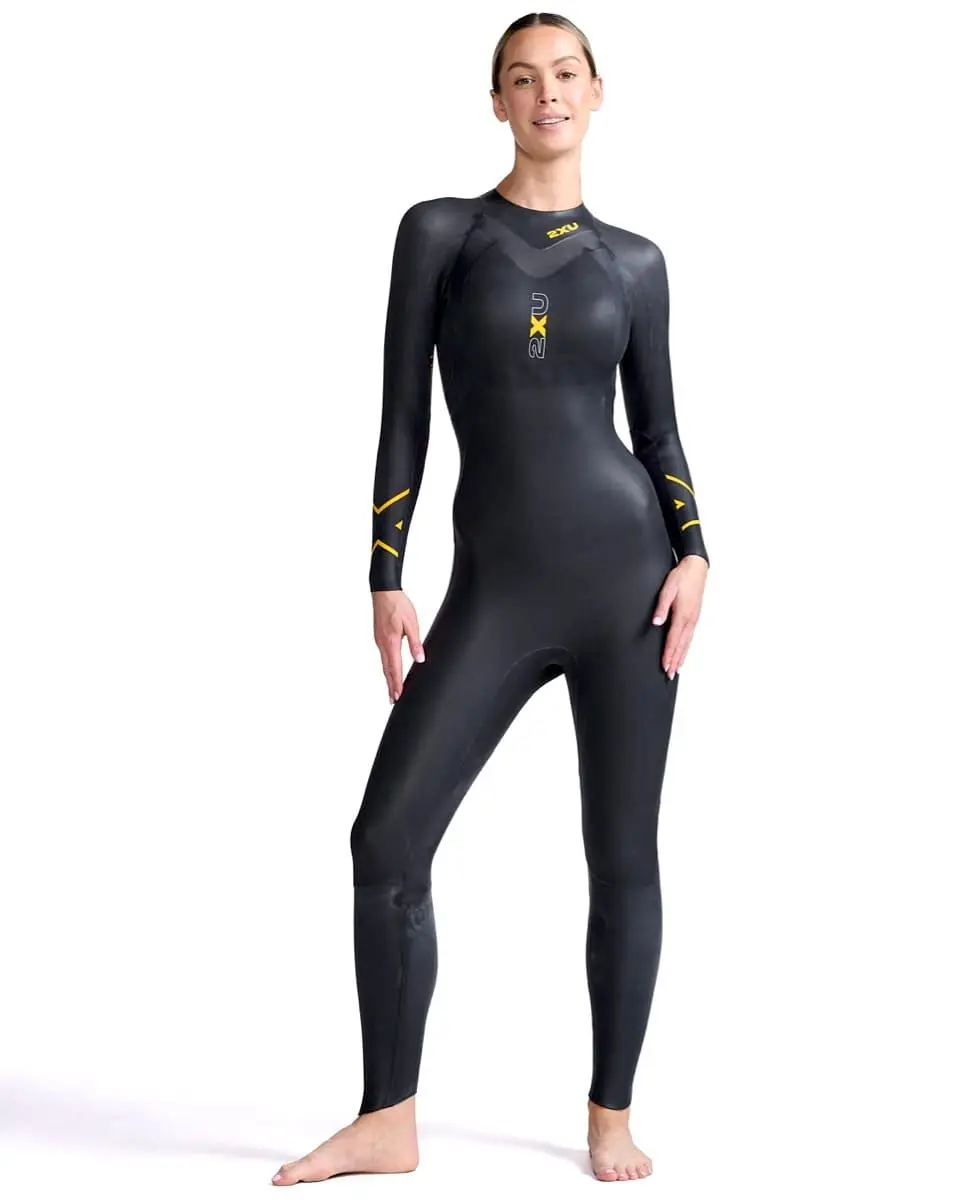 2XU Women's P:1 Propel Wetsuit Black/Ambition