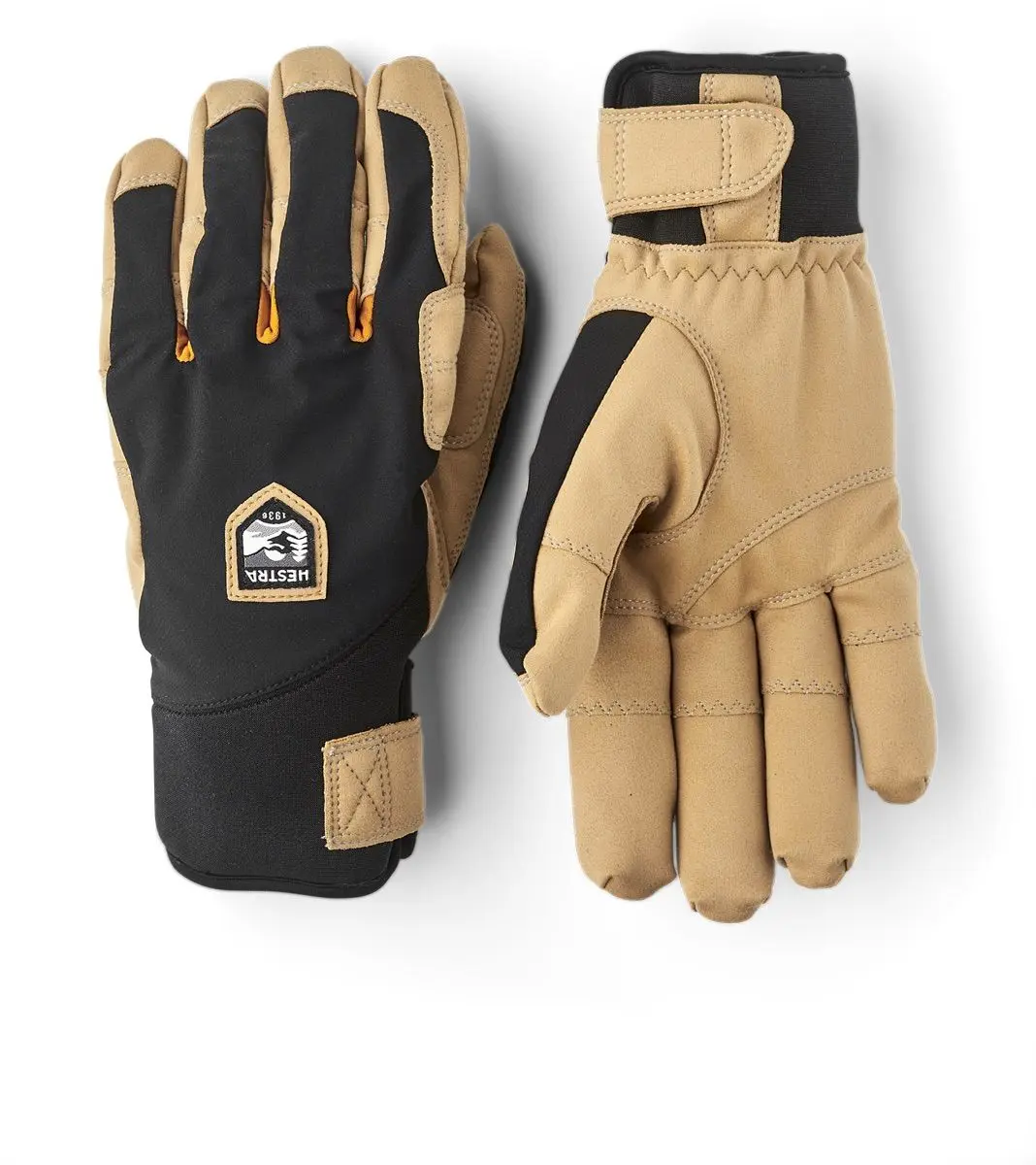 Hestra Ergo Grip Vektor - 5 Finger Black