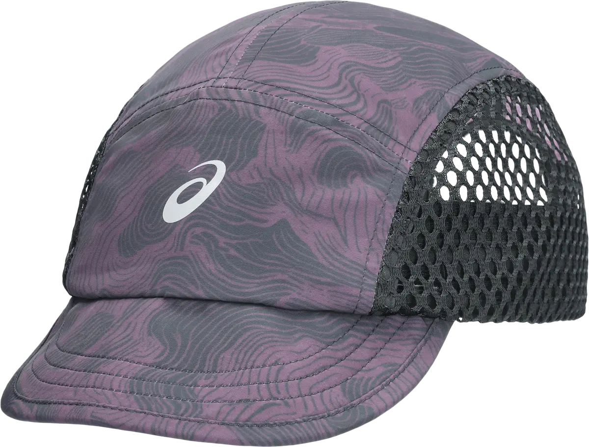 Asics Fujitrail Graphic Cap Dark Aubergine