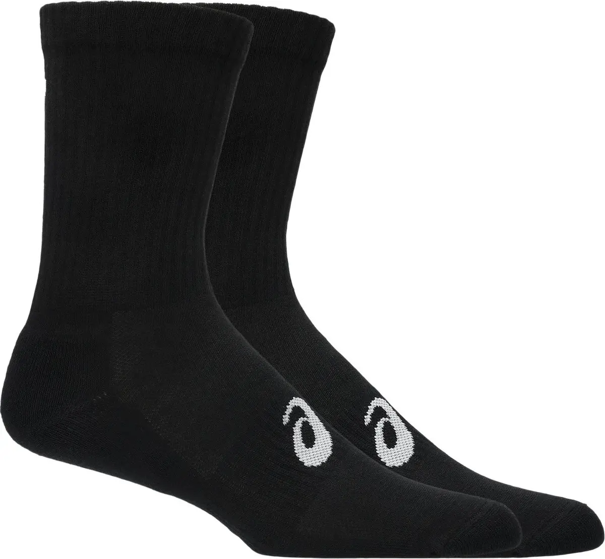 Asics 6 Pack Crew Sock Performance Black