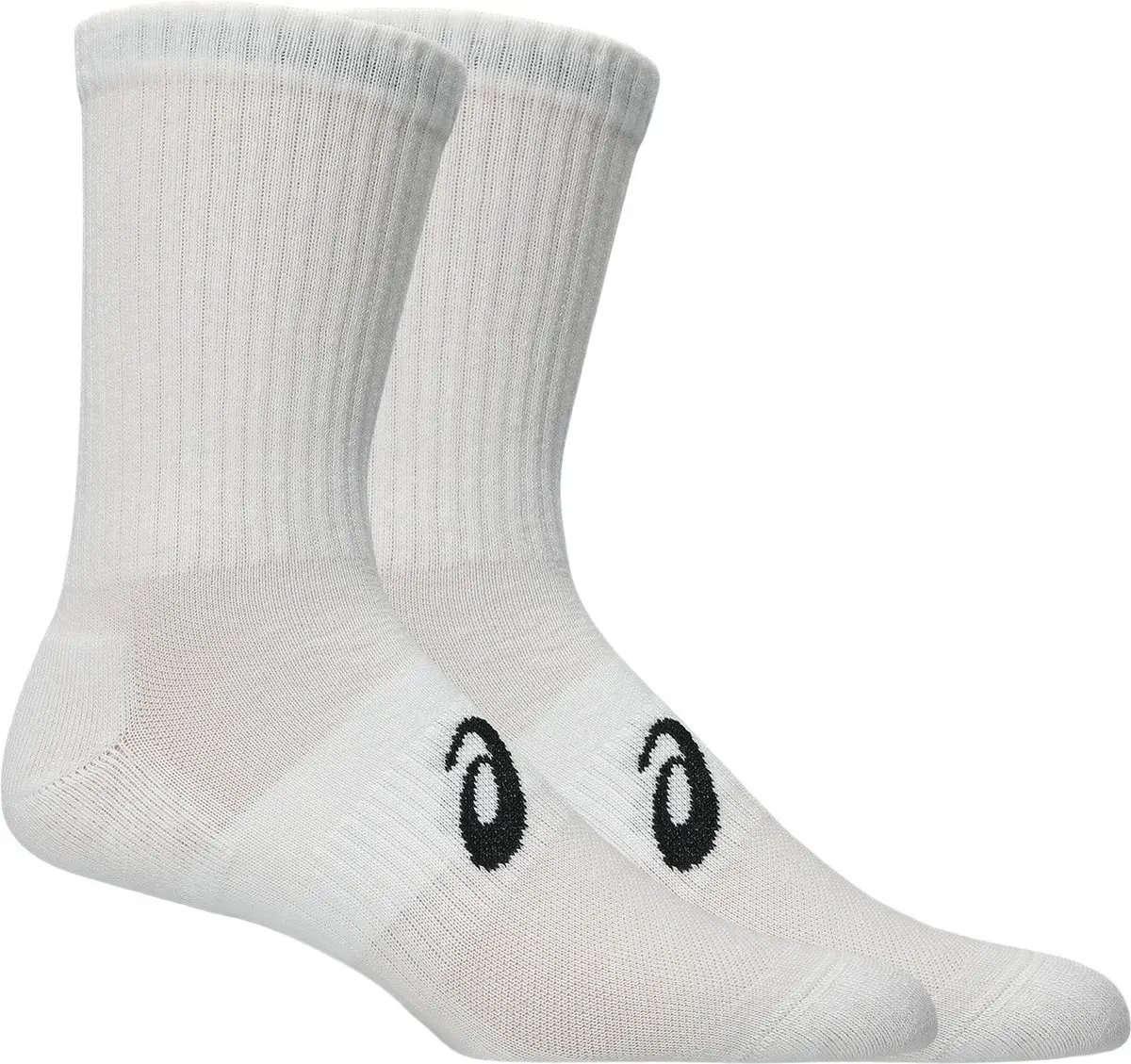Asics 6 Pack Crew Sock Brilliant White