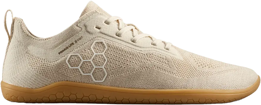 Vivobarefoot Women's Primus Lite Knit Natural Coconut