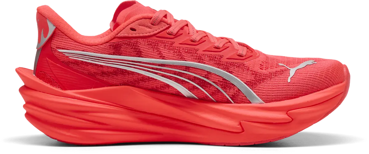 Puma Women's Deviate Nitro 4 Ultra Red-silver